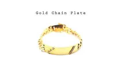 Bracelet gold chain plate 1 bracelet_gold_chain_plate