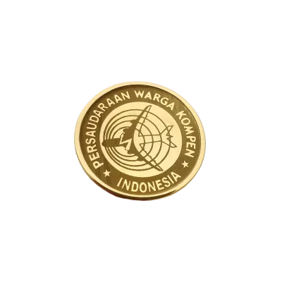 Souvenirs Gold Pin Laser Engrave 4 emas_18