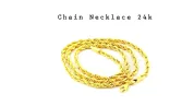 24k neckalce