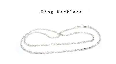 Necklace white gold ring necklace 1 necklace_white_gold_ring_necklace